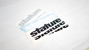 Stature Sticker