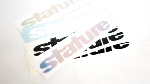 Stature Sticker