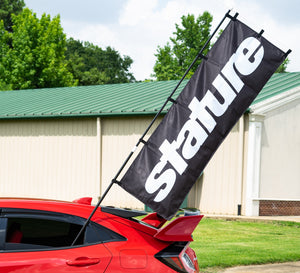 Stature Single Sided Nobori Flag