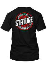 Load image into Gallery viewer, Stature Crew Red Logo Tee