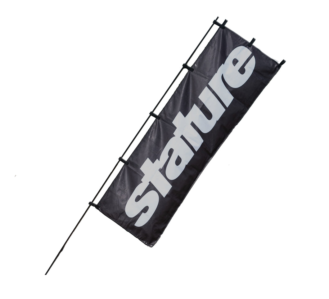 Stature Single Sided Nobori Flag