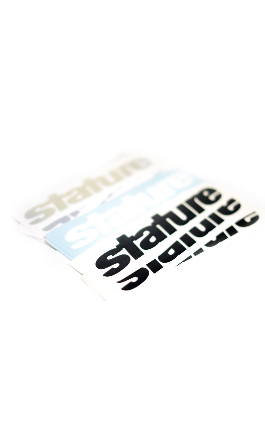 Stature Sticker